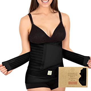 Photo 1 of 3 in 1 Postpartum Belly Support Recovery Wrap - Belly Band For Postnatal, Pregnancy, Maternity - Girdles For Women Body Shaper - Tummy Bandit Waist Shapewear Belt (Midnight Black, One Size)
One Size (Pack of 1)