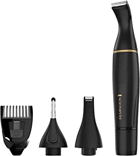 Photo 1 of Remington Ultimate Precision Detail Trimmer Black NE3160, Black/Gold, 1 Count