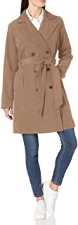 Photo 1 of Amazon Essentials Women's Relaxed-Fit Water-Resistant Trench Coat  SIZE MEDIUM