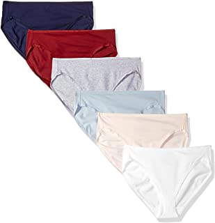 Photo 1 of Amazon Essentials Women's Cotton High Leg Brief Underwear, Multipacks size small