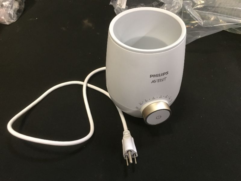 Photo 1 of Philips Avent Fast Baby Bottle Warmer with Smart Temperature Control and Automatic Shut-Off, SCF358/00
