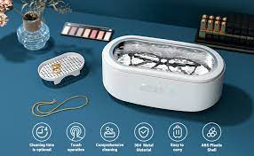 Photo 1 of Ultrasonic Cleaner Portable, 47KHz Household Cleaner Ultrasonic Machine (White)