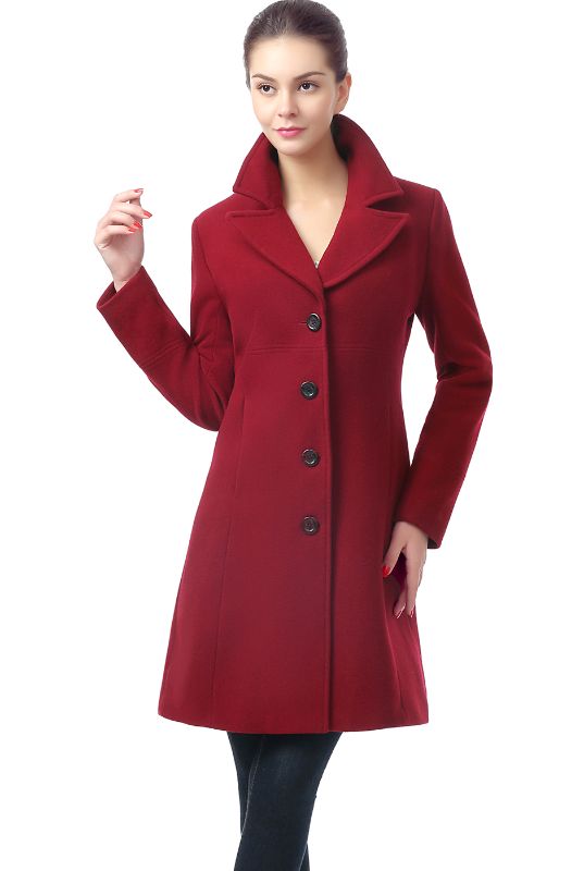 Photo 1 of BGSD Women Joan Wool Blend Walking Coat
