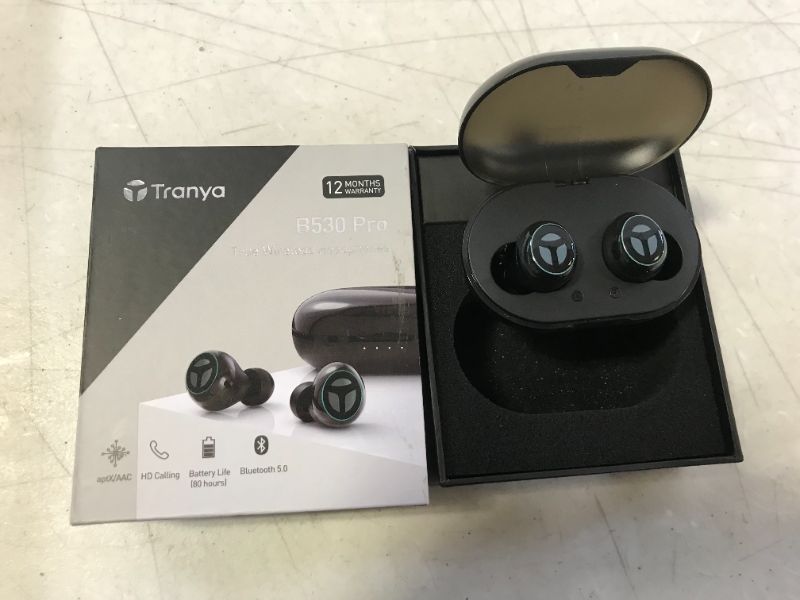 Photo 2 of TRANYA B530 TRUE WIRELESS HEADPHONES