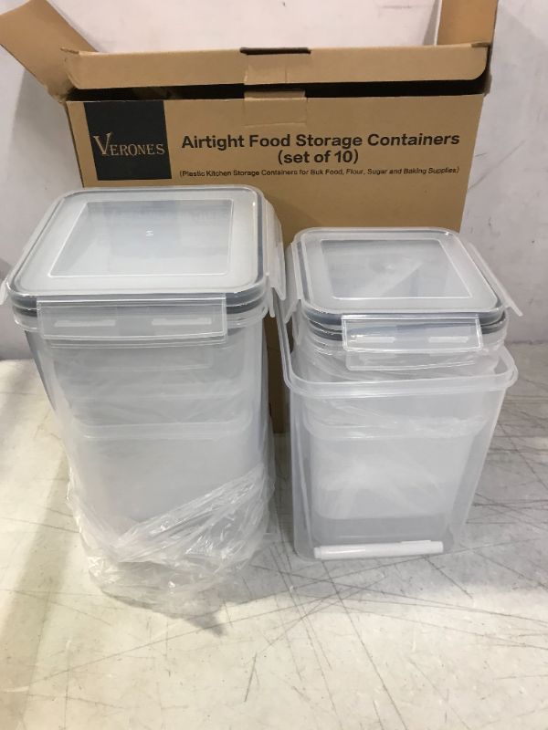 Photo 1 of AIRTIGHT FOOD STORAGE CONTANERS 