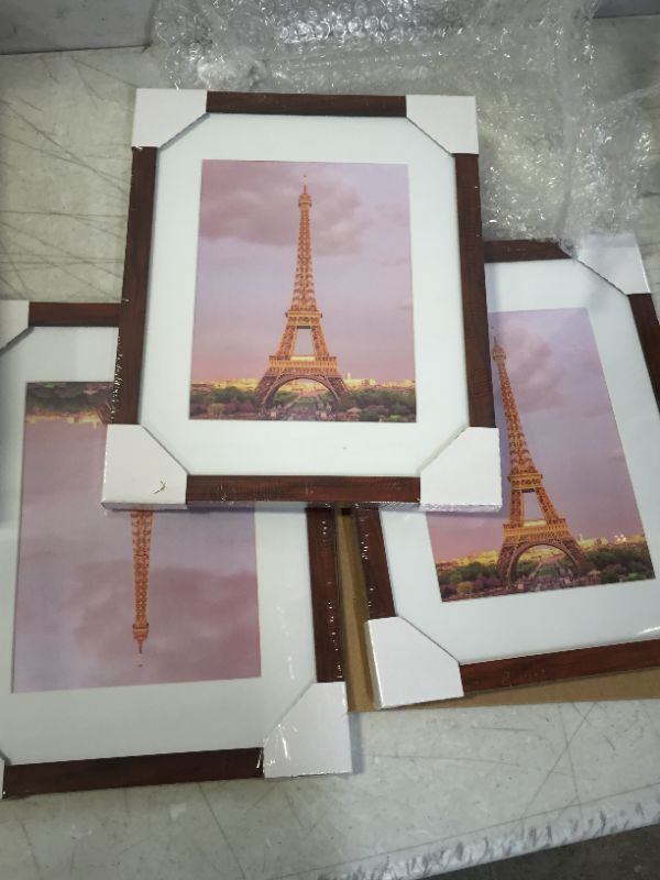 Photo 1 of 8.5" x 11" 3 PC PICTURE FRAME 