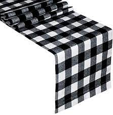 Photo 1 of CHRISTMAS TABLE RUNNER FALL BUFFALO PLAID TABLE RUNNER 14" x 72"