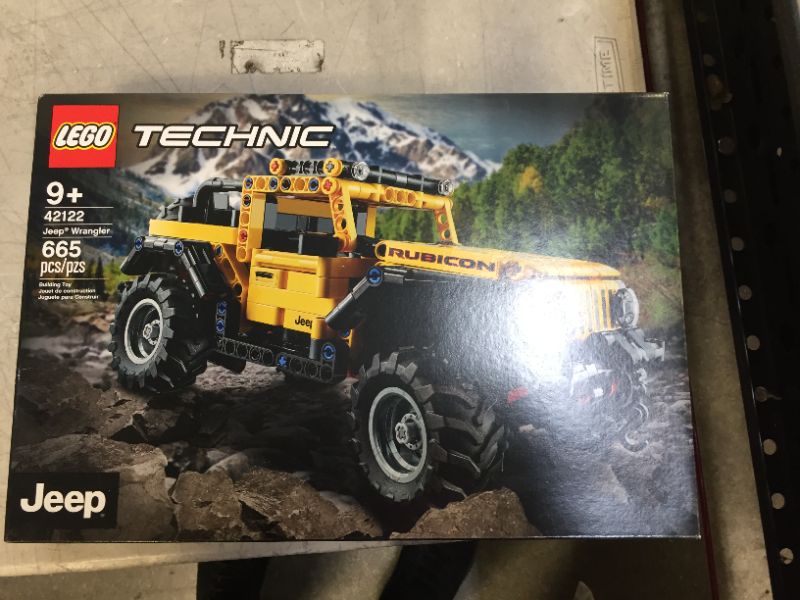 Photo 2 of LEGO Technic Jeep Wrangler 42122; an Engaging Model Building Kit for Kids Who Love High-Performance Toy Vehicles, New 2021 (665 Pieces)
