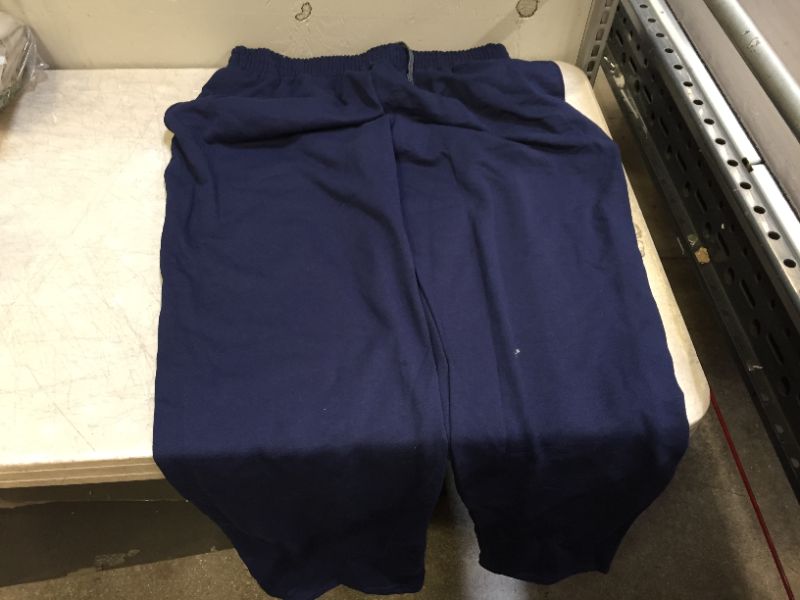 Photo 1 of Fruit of the Loom men's blue sweatpants 