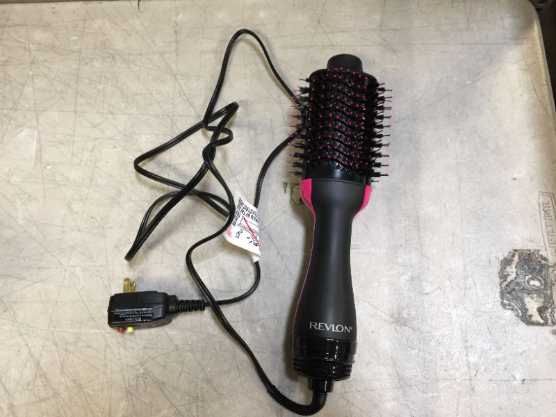 Photo 2 of REVLON One-Step Hair Dryer And Volumizer Hot Air Brush, Black
