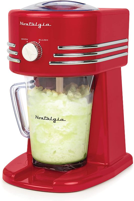 Photo 1 of Nostalgia FBS400RETRORED Retro 40-Ounce Frozen Beverage Station
