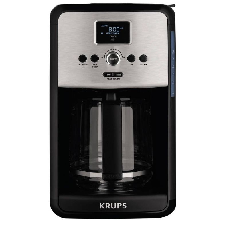 Photo 1 of Krups Savoy Turbo 12 Cup Coffee Maker - Black
