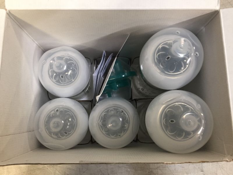Photo 1 of Philips Avent Natural Glass Bottle Baby Gift Set, SCD201/01
