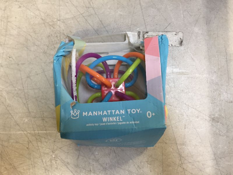 Photo 2 of Manhattan Toy Winkel Rattle & Sensory Teether Toy
