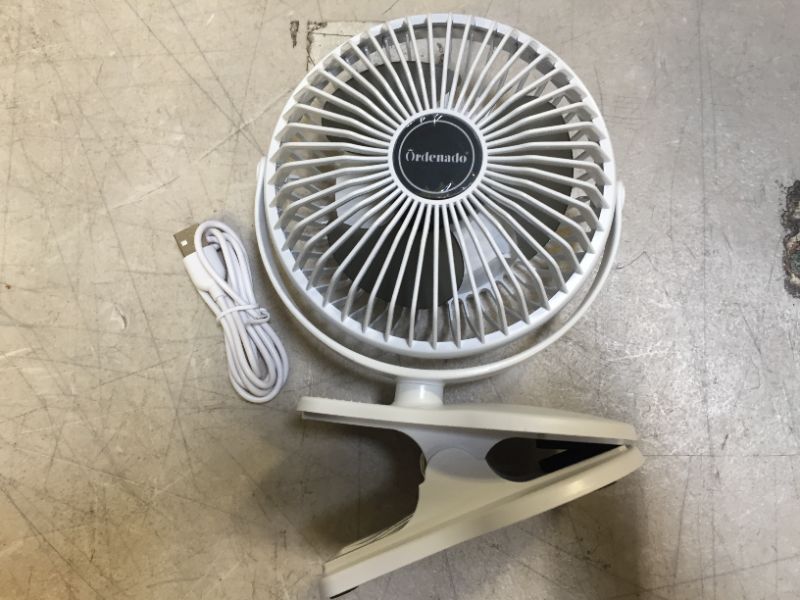 Photo 1 of generic clamping desk fan 