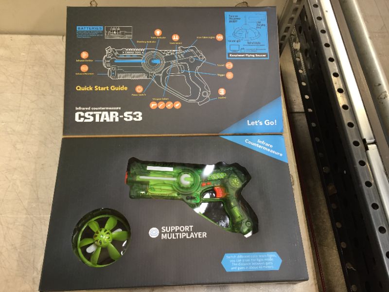 Photo 1 of CANHUI TOYS CSTAR-S3 Infrared Laser gun with Helicopter target