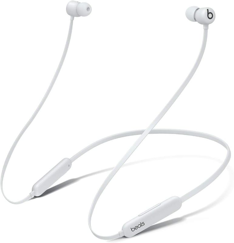 Photo 1 of Beats Flex Wireless Earbud Headphones with Built-in Microphone - Smoked Gray