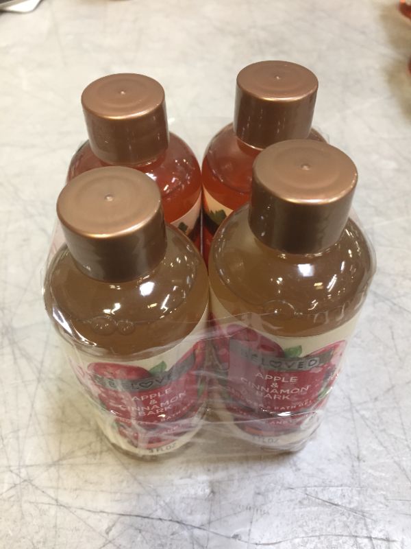 Photo 3 of 2 Beloved Apple & Cinnamon Bark and 2 Beloved Pumpkin & Tonka Mini Shower Gels - 3 fl oz
