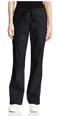 Photo 1 of Cherokee Women's Workwear Core Stretch Drawstring Cargo Scrubs Pant Medium tall
