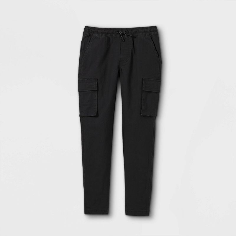 Photo 1 of Boys' Relaxed Fit Cargo Pull-On Pants 10
