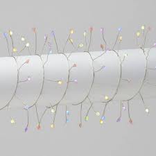 Photo 1 of 90ct Dewdrop Garland LED Christmas String Lights - Wondershop™
