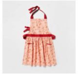 Photo 1 of Cotton Adult Apron Pink - Threshold 