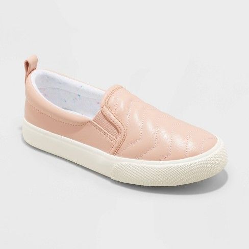 Photo 1 of Girls' Nellie Slip-On Apparel Sneakers - Cat & Jack™
5