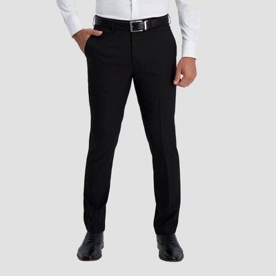 Photo 1 of H26 Men's Premium Stretch Slim Fit Dress Pants - Black 36x32