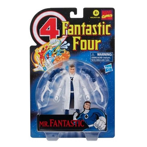 Photo 1 of Hasbro Marvel Legends Series Retro 6in Mr. Fantastic Figure