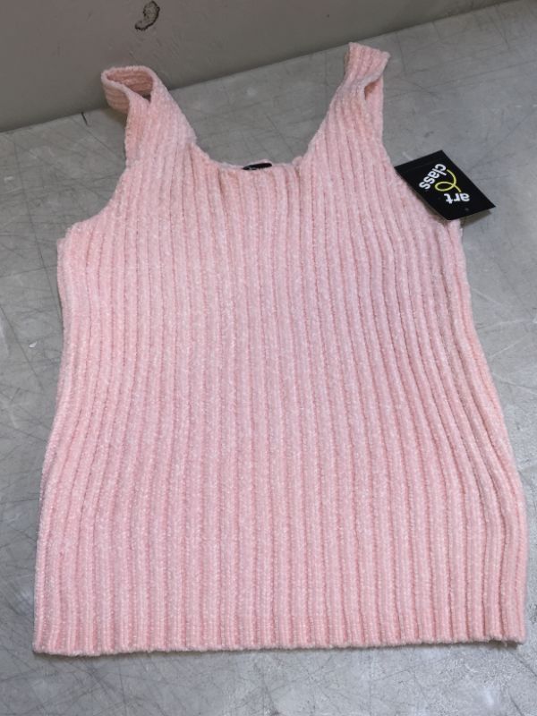 Photo 2 of Girls' Chenille Tank Top - art class Light Pink XL