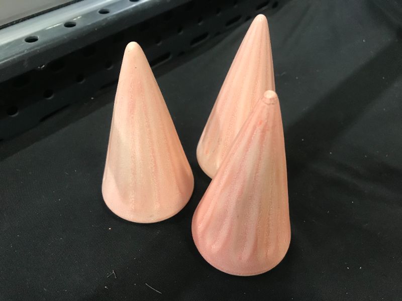Photo 1 of 3 pack ceramic christmas tree decoration
