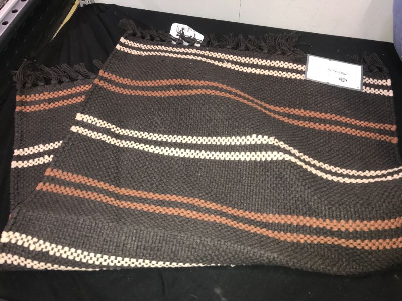 Photo 1 of 34" x 20" Rug Brown - Threshold