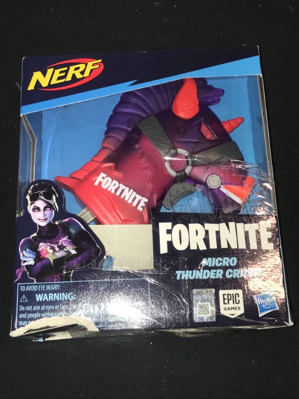 Photo 1 of NERF FORTI=NITE MICRO THUNDER CRASH TOY