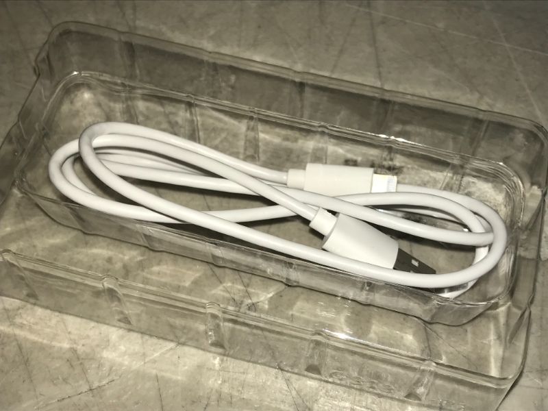 Photo 2 of  Just Wireless 3ft TPU Lightning to USB-A Cable - Whit