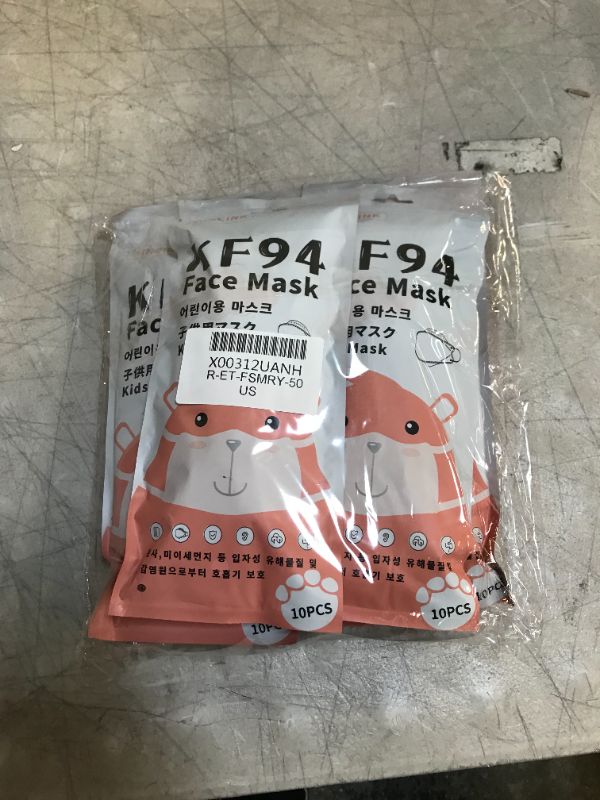 Photo 2 of KIDS DISPOSABLE FACE MASKS 50 PCS