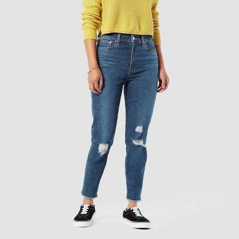 Photo 1 of DENIZEN® from Levi's® Women's Super-High Rise Slim Straight Mom Jeans
