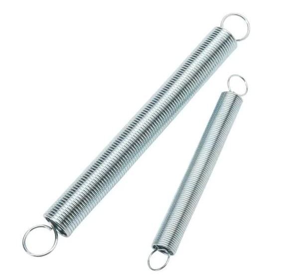 Photo 1 of 2 PACK 5/8 in. x 6-1/2 in. and 15/32 in. x 4-1/2 in. Zinc-Plated Extension Spring (4-pack)
