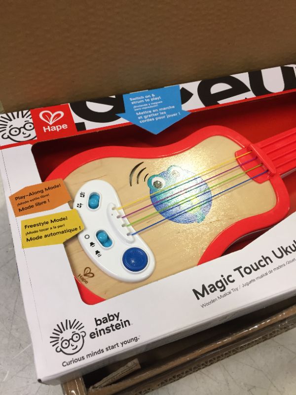 Photo 3 of Baby Einstein Magic Touch Ukulele Wooden Musical Toy, Ages 12 months+
