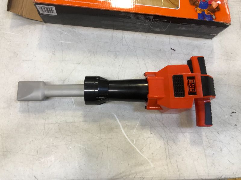 Photo 2 of BLACK+DECKER Junior Kids Power Tools - Jackhammer with Realistic Sound & Action! Role Play Tools for Toddlers Boys & Girls Ages 3 Years Old and Above, Get Building Today!
