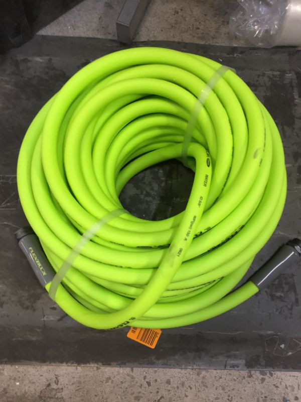 Photo 2 of 2PACK-Flexzilla HFZG525YW Garden Lead-In Hose 5/8 In. x 25 ft, 25' (feet) - 
ONE HOSE IS DAMAGED 
