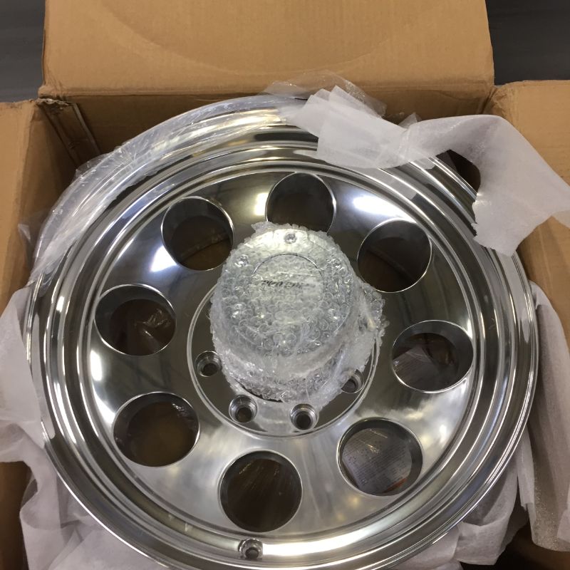 Photo 2 of (1)Pro Comp 69 Series Vintage, 18x9 Wheel with 8 on 170 Bolt Pattern - Polished - 1069-8970
