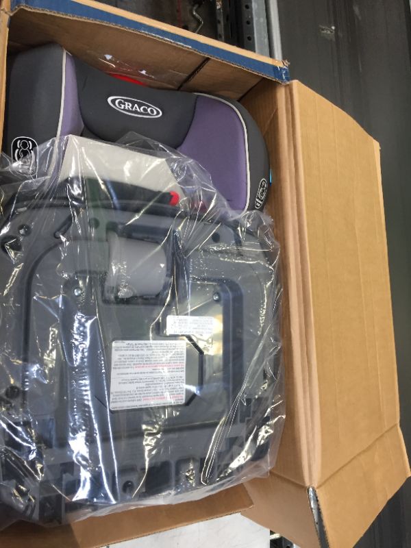 Photo 2 of Graco Affix Highback Booster Seat with Latch System, Grapeade