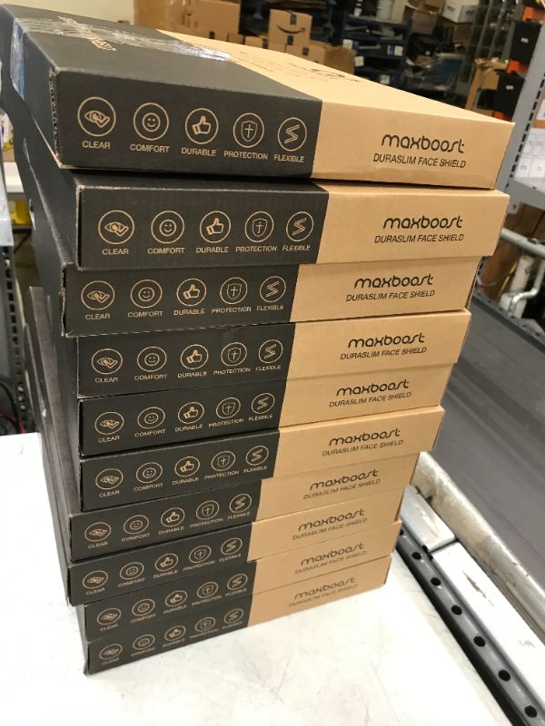 Photo 1 of Maxboost Duraslim Face Shield 3 pcs 10 pack