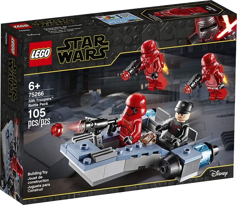 Photo 1 of LEGO Star Wars Sith Troopers Battle Pack 75266 Stormtrooper Speeder Vehicle Building Kit (105 Pieces)