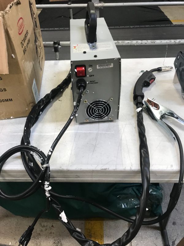 Photo 2 of 
MIG Welder Flux Core Welding Machine 110V 220V 120A Wire Feed Welder MIG ARC MMA Lift TIG No Gas 3 In 1 Multifunction Digital Welder IGBT Inverter Technology