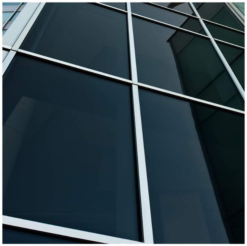 Photo 1 of Buydecorativefilm BDF NA05 Window Film Privacy and Sun Control N05, Black (Very Dark) - 36in X 12ft