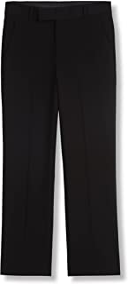 Photo 1 of Calvin Klein Boys' Flat-Front Bi-Stretch Dress Pant, Straight Leg Fit & Hemmed Bottom, Belt Loops & Functional Front Pockets Size 14
