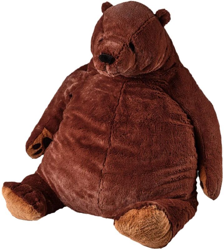 Photo 1 of Giant Teddy Bear Dark Brown Plush Toy Big Teddy Bear Stuffed Animal Doll Valentine's Home Decor Birthday Gift for Girl,Boy,Girlfriend (39.37IN)
