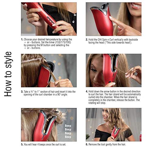 Photo 2 of CHI Spin N Curl Curling Iron & Chi Silk Infusion Kit
