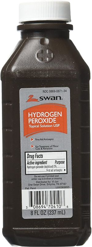 Photo 1 of 2 PACK Vi-Jon Inc. S1137 Swan Hydrogen Peroxide
